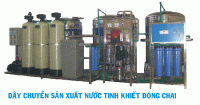 DÂY CHUYỀN SẢN XUẤT NƯỚC TINH KHIẾT ĐÓNG CHAI